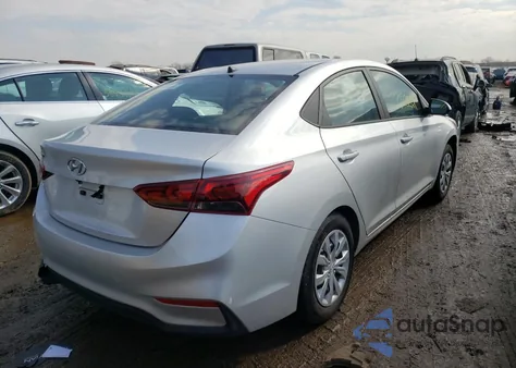 2022 Hyundai Accent Se z USA, uszkodzony, nr VIN 3KPC24A66NE162747
